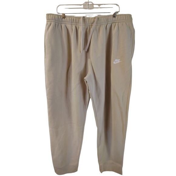 Nike Men's 4XL Tan Draw String Sweat Pants - Picture 1 of 6